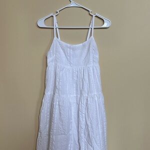 White Sleeveless Dress
